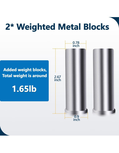 Bloque de Carga Removible Coniflor para Cuerda de Saltar 0.36 kg