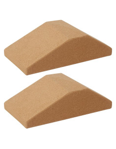 Juego de Bloques de Yoga de Corcho Genérico Antideslizantes 2 Pcs