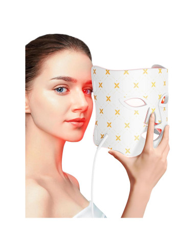 Máscara de Terapia de Luz LED FOLOKE para Cuidado Facial