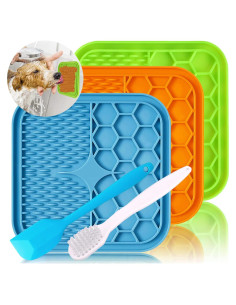 Alfombrilla de Lamer para Perros Kwispel 3 Pcs 15.24 cm