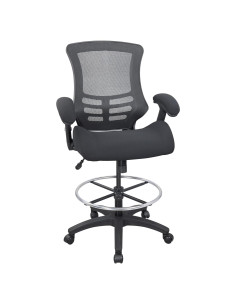 Silla de Oficina Ergonómica BOLISS LB-2815D Negra con Brazos Ajustables