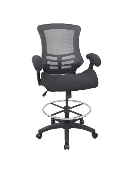 Silla de Oficina Ergonómica BOLISS LB-2815D Negra con Brazos Ajustables