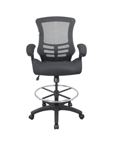 Silla de Oficina Ergonómica BOLISS LB-2815D Negra con Brazos Ajustables