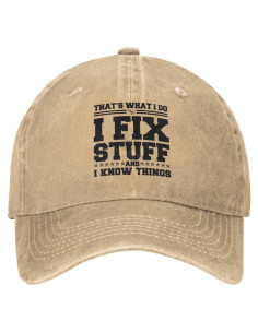 Gorra de Papá Ajustable VUWKNQ Denim Unisex Natural