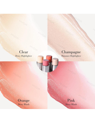 Barra de Rubor KYDA Rosa Hidratante 10x8cm 49g