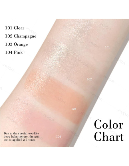 Barra de Rubor KYDA Rosa Hidratante 10x8cm 49g