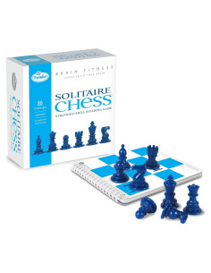 Ajedrez Solitario ThinkFun - Juego Mental para 1 Jugador