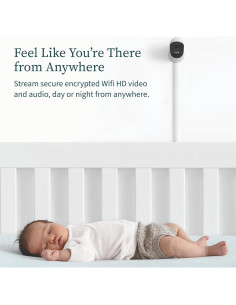 Owlet Cam 2 - Cámara Inteligente para Bebés HD 1080p - Azul 2