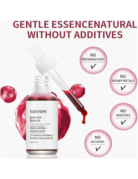 Peeling Químico Facial YAFUSIPE AHA 30% BHA 2% 28g