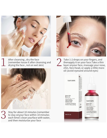 Peeling Químico Facial YAFUSIPE AHA 30% BHA 2% 28g