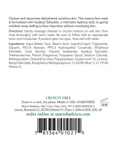 Jabón Crema Facial Exfoliante Mario Badescu 177 ml - Hidratante 2