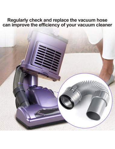 Manguera de Repuesto para Aspiradora Shark NV350 NV360 Sealegend