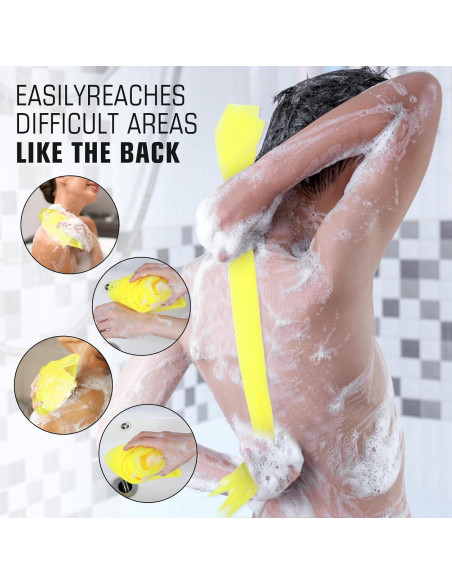 Esponja Exfoliante de Red Africana Lnngub 30x80cm Nylon