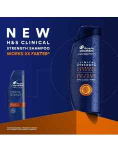 Champú Anticaspa Head & Shoulders Fuerza Clínica 3x414ml 2