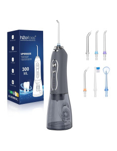 Irrigador Dental Inalámbrico H2ofloss HF-6 300ML 5 Modos IPX7