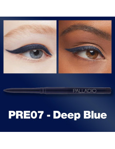 Delineador de Ojos Retráctil Impermeable Palladio Azul Profundo 2