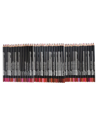 54 Lápices Delineador de Labios NABI Professional Makeup