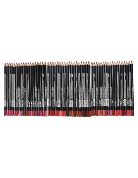 54 Lápices Delineador de Labios NABI Professional Makeup