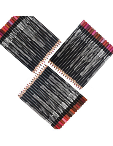 54 Lápices Delineador de Labios NABI Professional Makeup