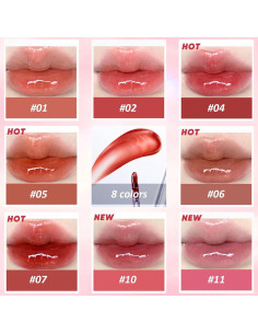 Brillo Labial Hidratante Calyphra 02 Azúcar de Rocío Fresa 2