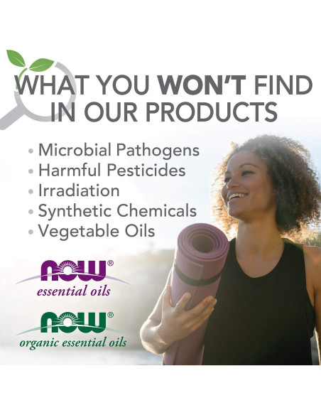 Aceite Esencial de Árbol de Té NOW 29.57 ml 100% Puro Vegano