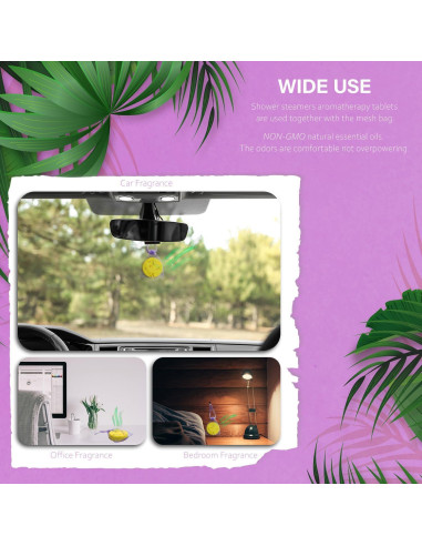 Set de 6 Bombas de Vapor para Ducha SEF Grupos - Aromaterapia