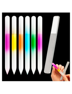 Set de Cuidado de Uñas Bouncy Bears: 6 Empujadores y 1 Lima