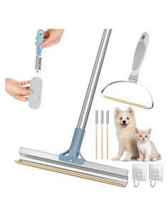 Juego de 4 herramientas para eliminar pelo de mascotas Oleka