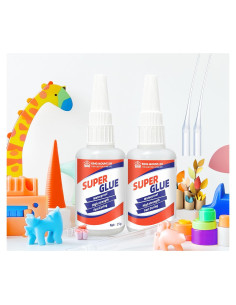 Pegamento Super Glue KING MOUNTAIN 50g, Alta Resistencia, Claro