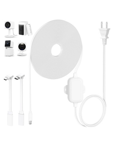 Cable de Carga de 15m para Cámaras Wyze - Goldtime Store