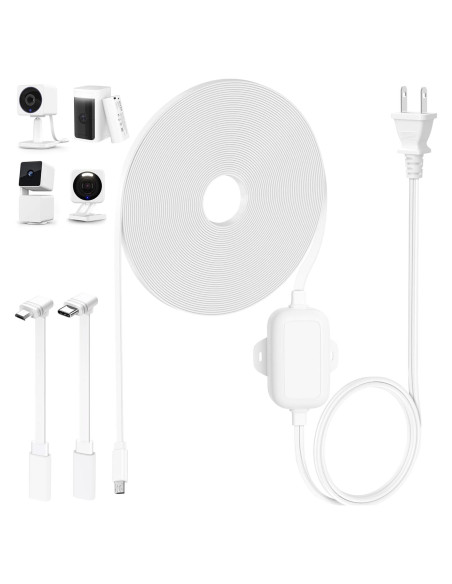 Cable de Carga de 15m para Cámaras Wyze - Goldtime Store