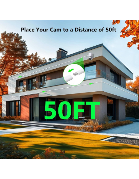 Cable de Carga de 15m para Cámaras Wyze - Goldtime Store