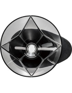 Goteador de Café Hario V60 Mugen 02 Plástico Negro Transparente 2