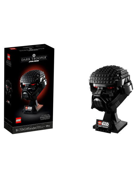 Casco Dark Trooper Lego Star Wars 19.1x35.4x9.1cm