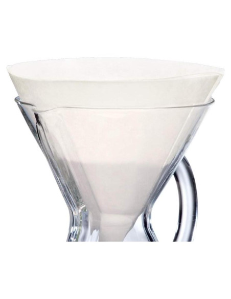 Filtros de Café Chemex Bonded 100 Unidades - Papel Circular