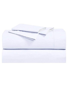 Conjunto de Sábanas 300 Hilos Royal Hotel Reina 4 Piezas Algodón