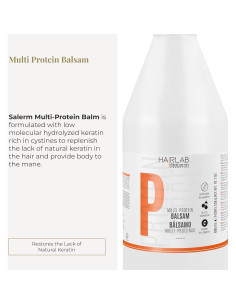 Acondicionador Salerm Multi-Proteínas 600 ml - Fortalece y Repara 2