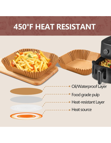 Forros de Papel UBeesize 9 Pulgadas Antiadherentes - 200 Hojas Forros de Papel UBeesize 9 Pulgadas Antiadherentes - 200 Hojas