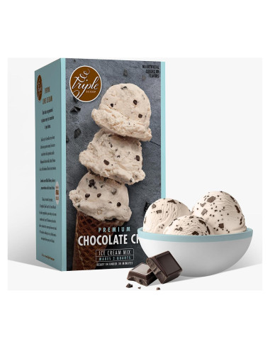 Mezcla de Helado Premium Triple Scoop Vainilla con Chocolate 1.4kg