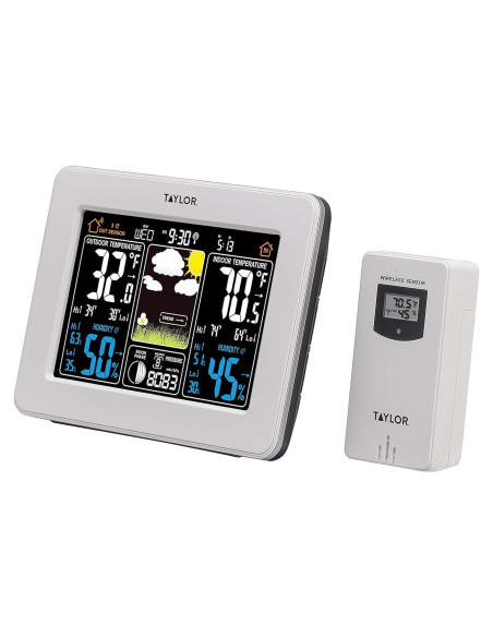 Estación Meteorológica Digital Inalámbrica Taylor Deluxe