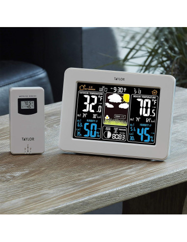 Estación Meteorológica Digital Inalámbrica Taylor Deluxe