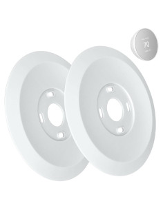 Cubierta de Placa de Pared ChangTa para Termostato Nest 2020 - 2 Piezas