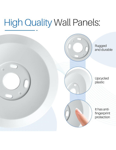 Cubierta de Placa de Pared ChangTa para Termostato Nest 2020 - 2 Piezas