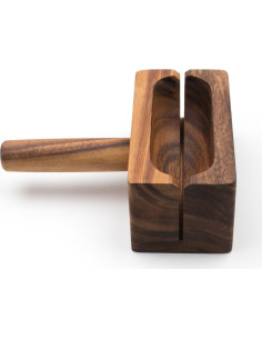 Miter para Bagel Ironwood Gourmet de Madera de Acacia 17.8x14cm 2