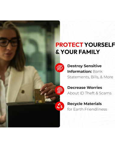 Destructora de Papel Nikita 18 Hojas Ultra Silenciosa 15.06 kg