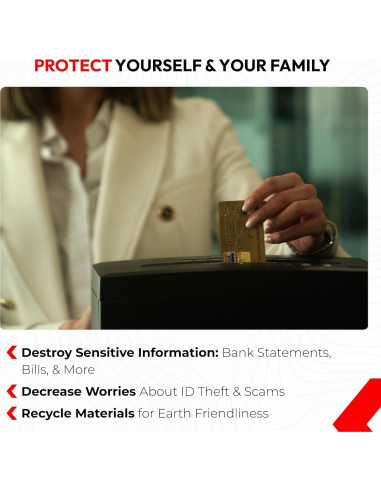 Destructora de Papel Nikita 18 Hojas Ultra Silenciosa 15.06 kg