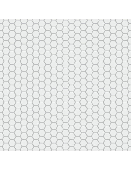 Azulejo de Porcelana Hexagonal Merola Tile Blanco 29.2x29.5cm