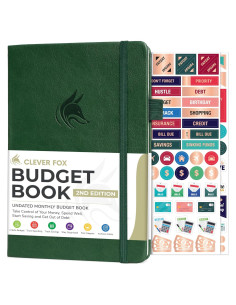 Planificador de Presupuesto Clever Fox 2.0 Verde Oscuro Compacto