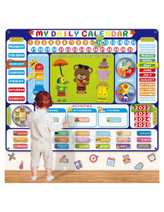 Calendario Diario de Tela ParaPoro 101.6 cm para Niños