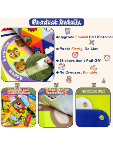 Calendario Diario de Tela ParaPoro 101.6 cm para Niños